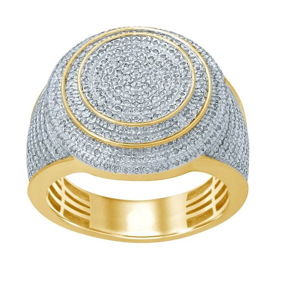 10K 0.97-1.04CT D-MENS MICROPAVE RING