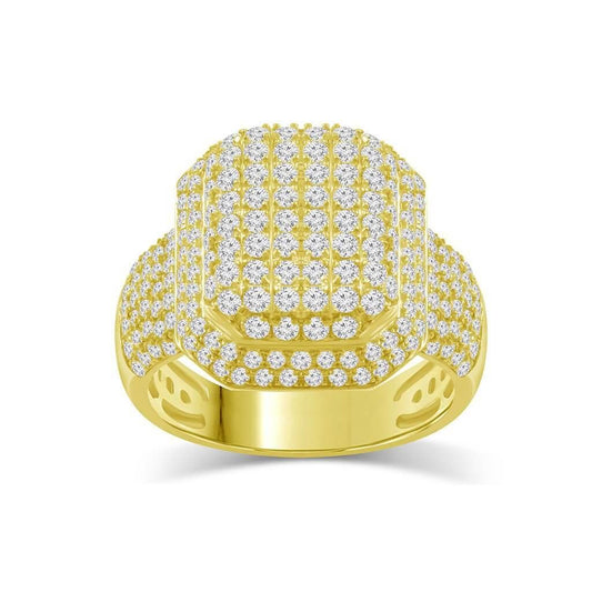 10K 3.19-3.34CT COFFIN BOX RING - Johnny Dang & Co