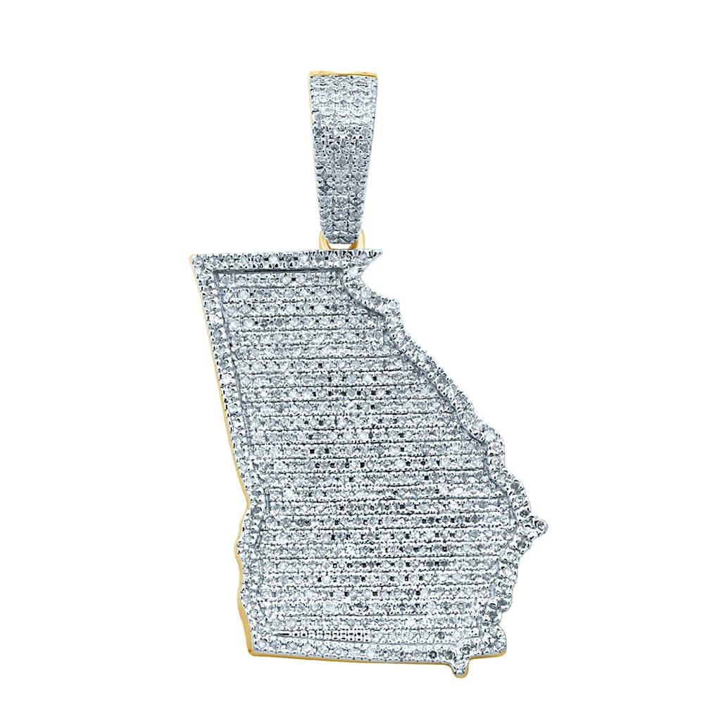 10K 0.98-1.08CT D- "GEORGIA" MAP - Johnny Dang & Co