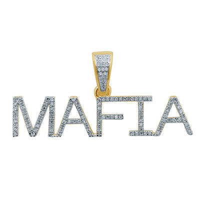 10K 0.27-0.30CT D- " MAFIA " CHARM - Johnny Dang & Co