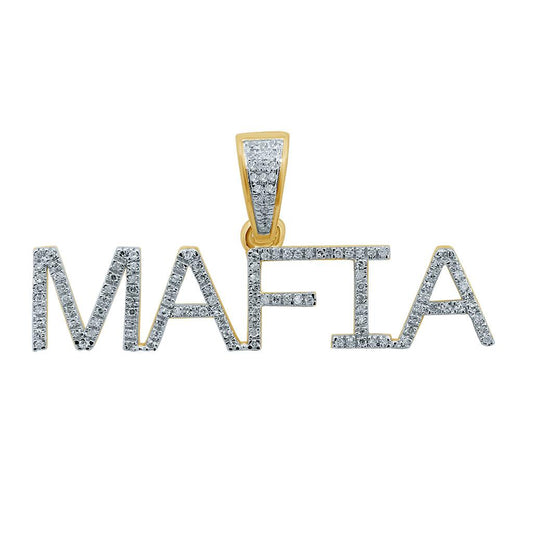 10K 0.27-0.30CT D- " MAFIA " CHARM - Johnny Dang & Co