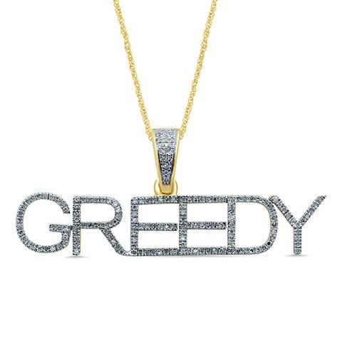 10K 0.38-0.42CT D-ASSORTED CHARM "GREEDY" - Johnny Dang & Co