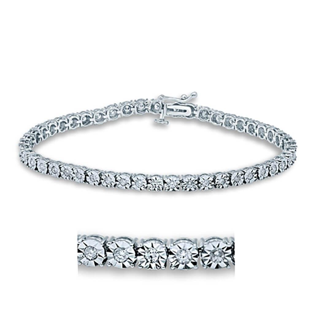 10K 0.97-1.12CT D-BRACELET - Johnny Dang & Co