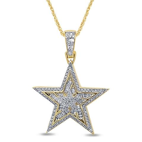 10K 0.60CT D-STAR CHARM - Johnny Dang & Co