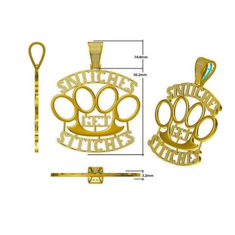 10K 1.54CT D-SNITCHES GET SNITCHES - Johnny Dang & Co