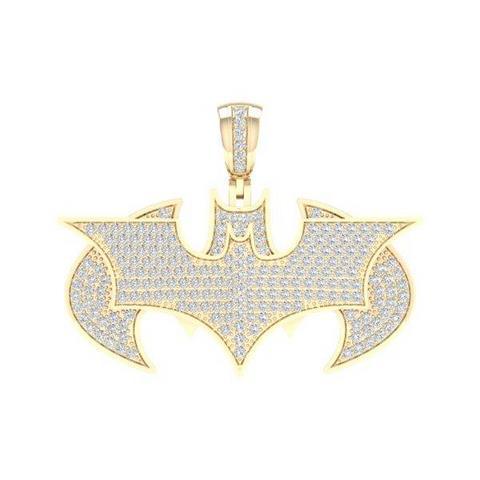 10K 2.50CT D-ASSORTED CHARM "BAT" HERO - Johnny Dang & Co