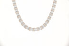 15.8mm 2 Tone Baguette Chain - Johnny Dang & Co