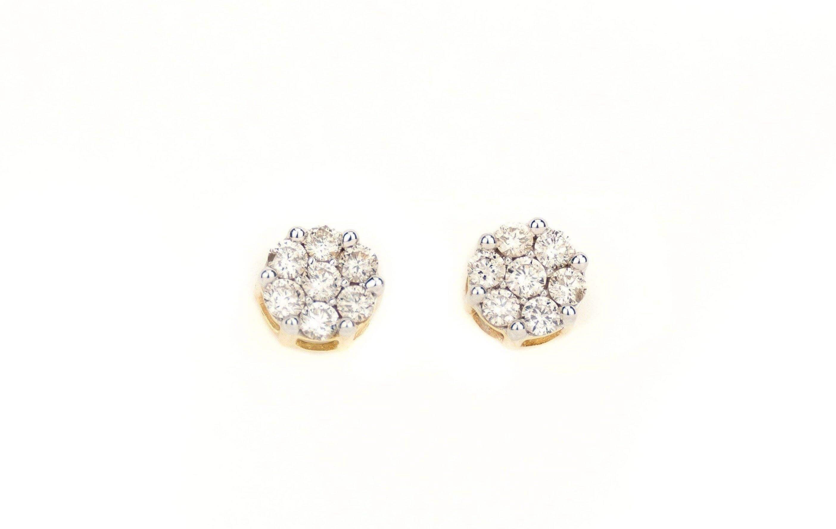 1.5CT Gold Earring - Johnny Dang & Co