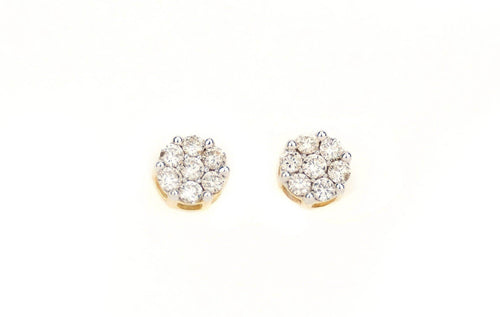 1.5CT Gold Earring - Johnny Dang & Co