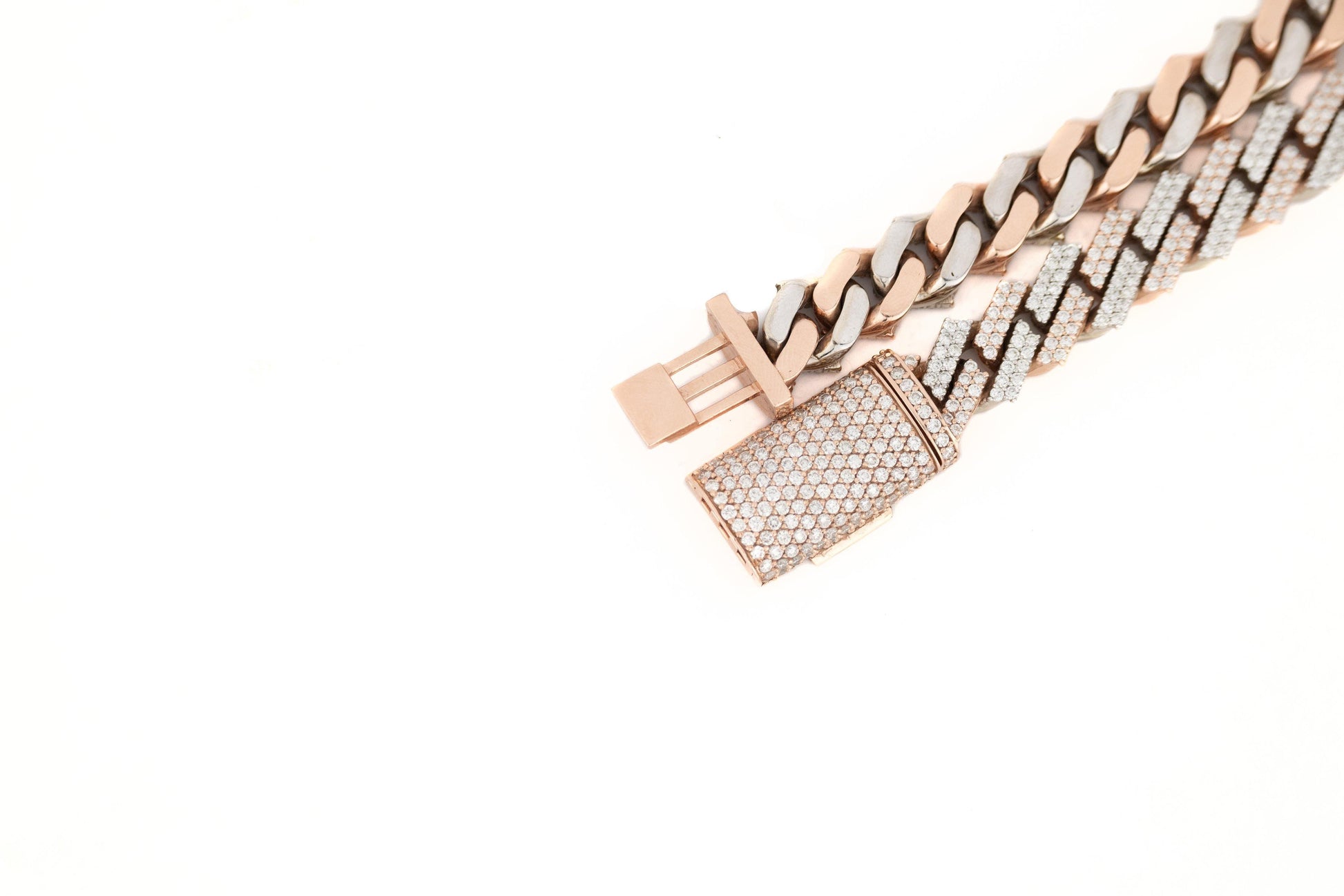 16.5mm 2 Tone Cuban Link Chain - Johnny Dang & Co