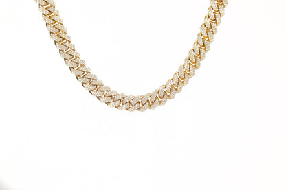 16.5mm Yellow Gold Cuban Link Chain - Johnny Dang & Co