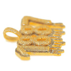 CUSTOM DIAMOND BUBBLE 1887 PENDANT - Johnny Dang & Co