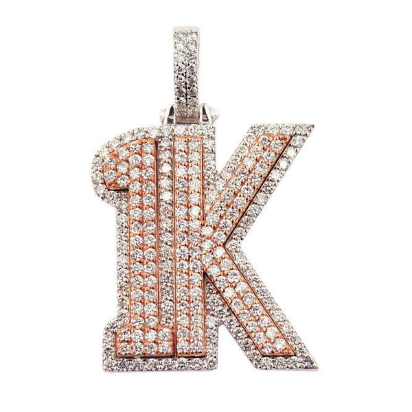 JD3405 - CUSTOM DIAMOND 1K PENDANT