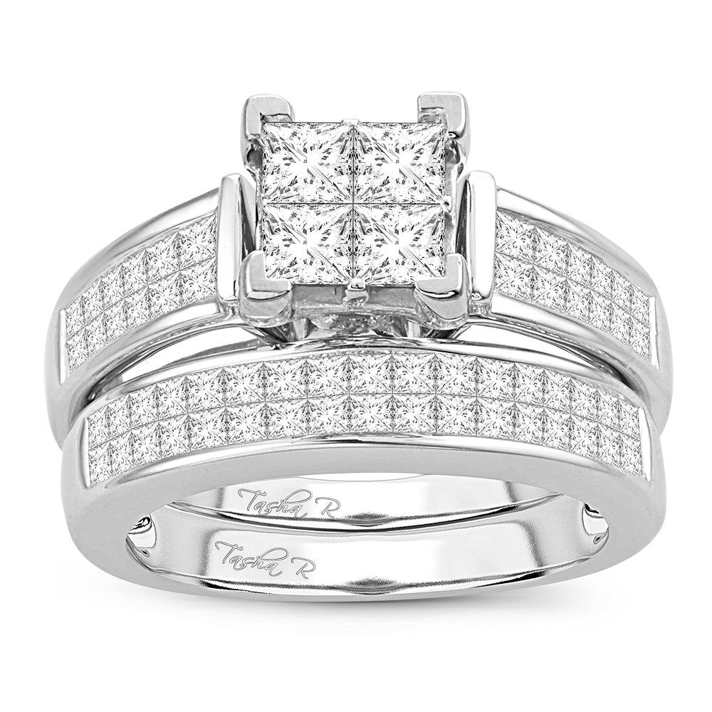 14K 2.00CT DIAMOND BRIDAL RING - Johnny Dang & Co