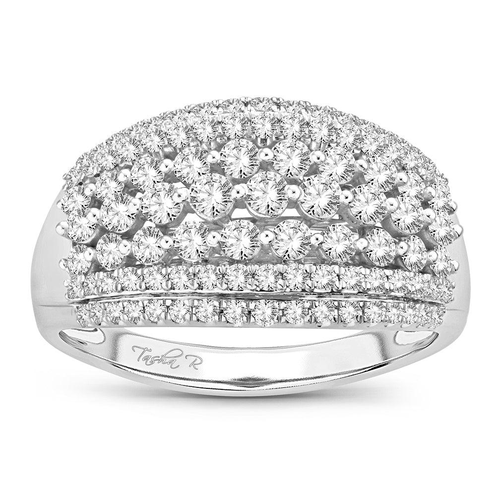 14K 2.00ct Diamond Band - Johnny Dang & Co