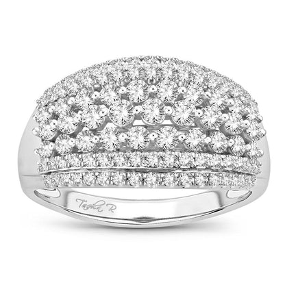 14K 2.00ct Diamond Band - Johnny Dang & Co