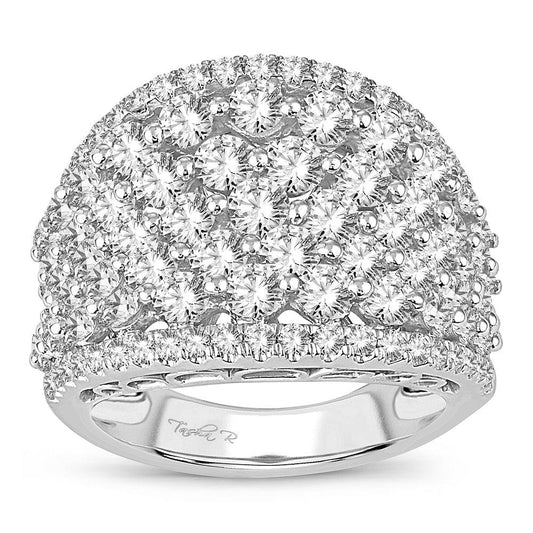 14K 3.00ct Diamond Band - Johnny Dang & Co