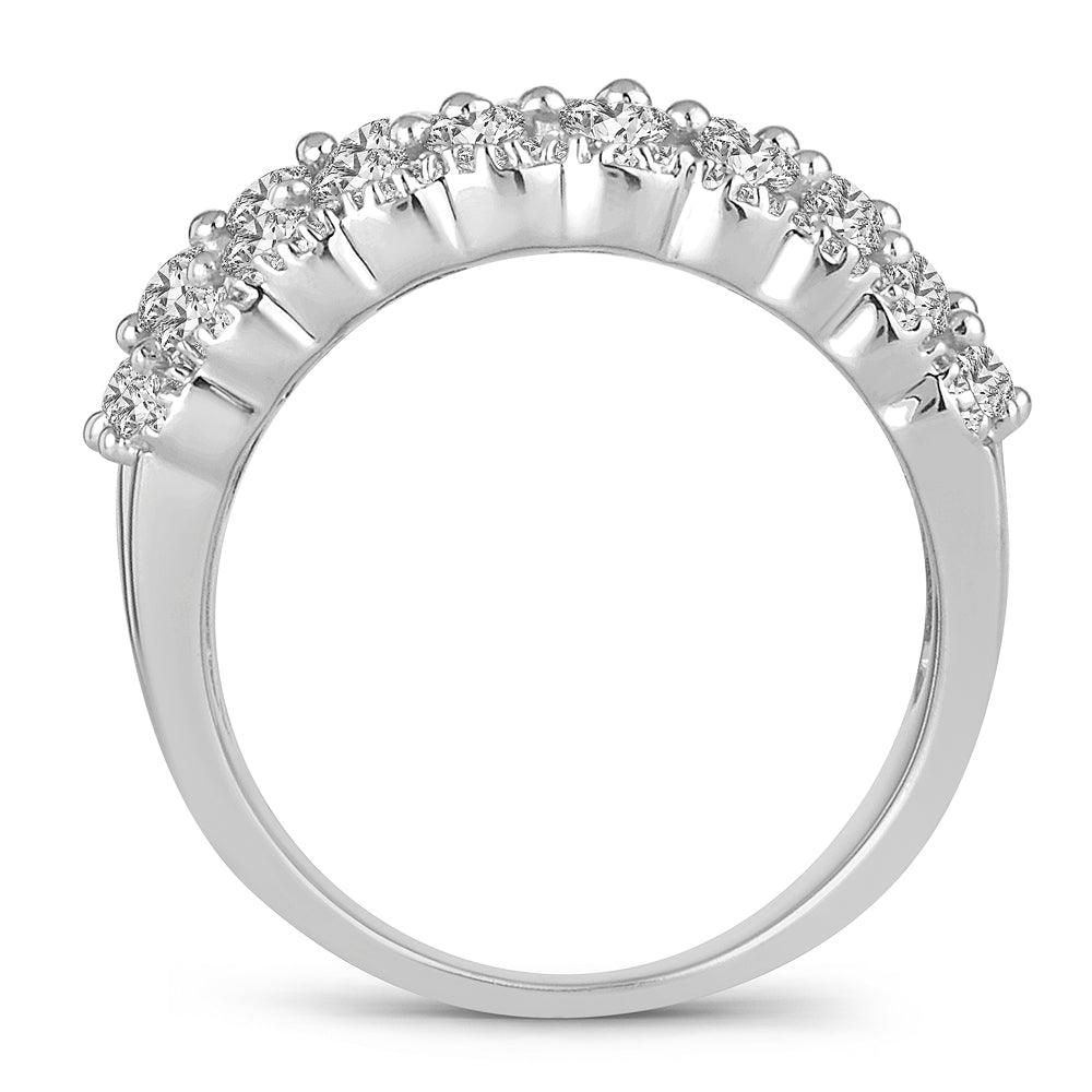 14K 2.00ct Diamond Band - Johnny Dang & Co