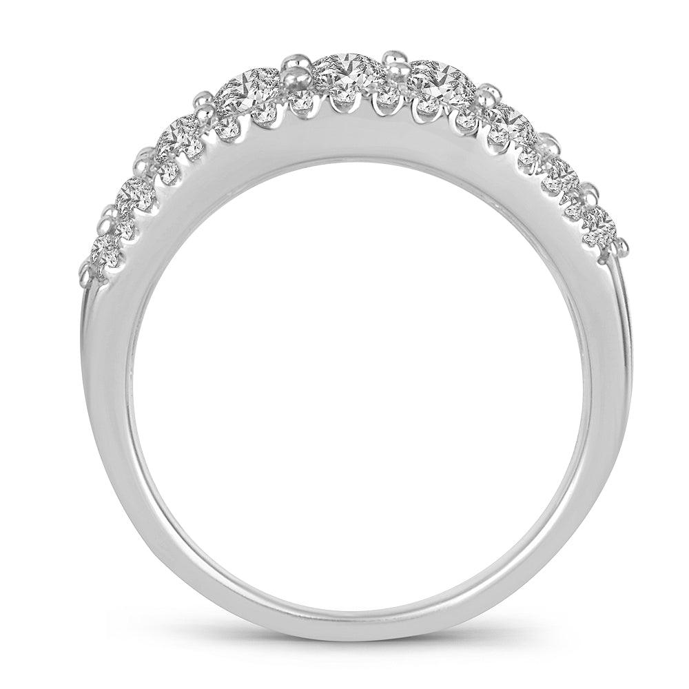 14K 2.00ct Diamond Band - Johnny Dang & Co