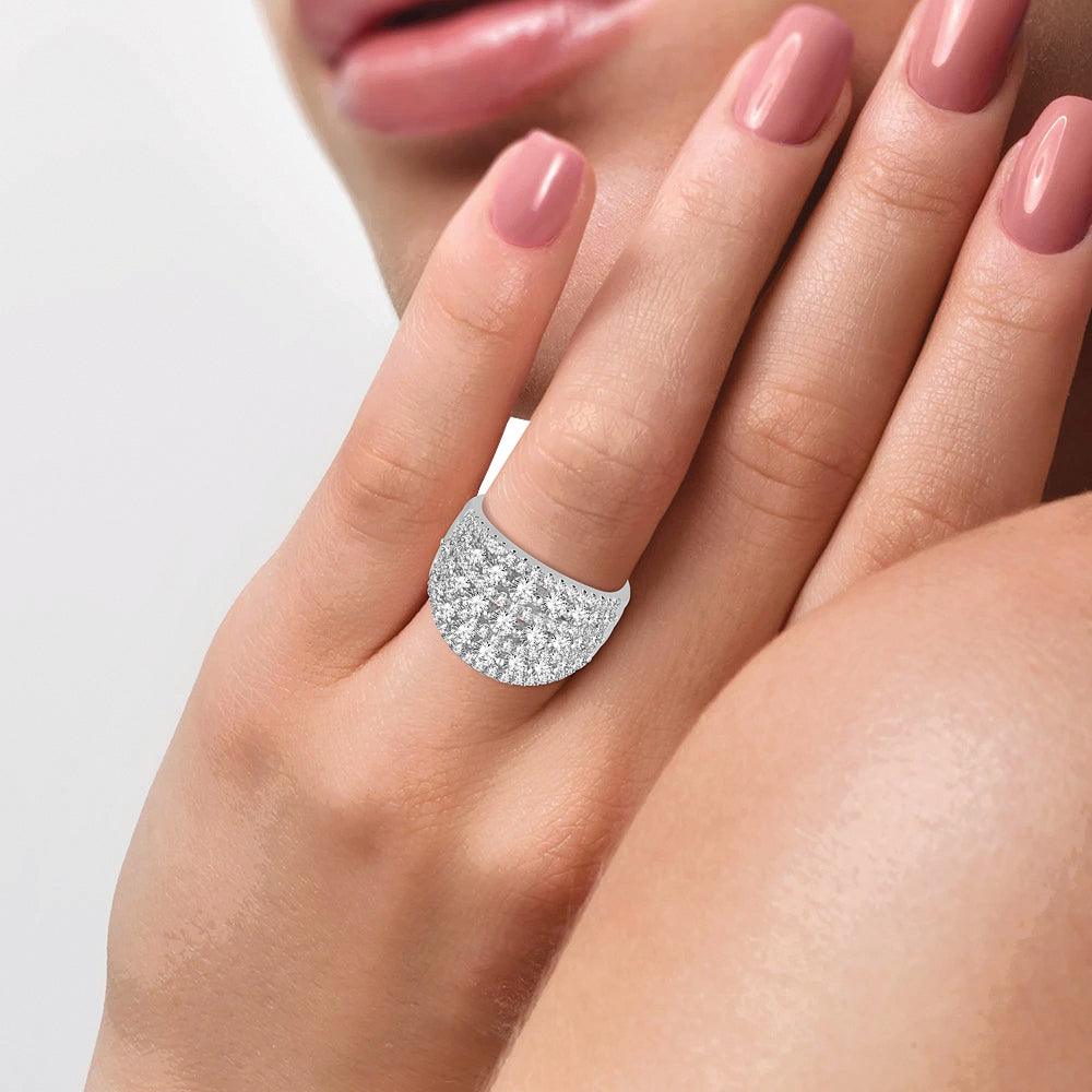 14K 2.00ct Diamond Band - Johnny Dang & Co