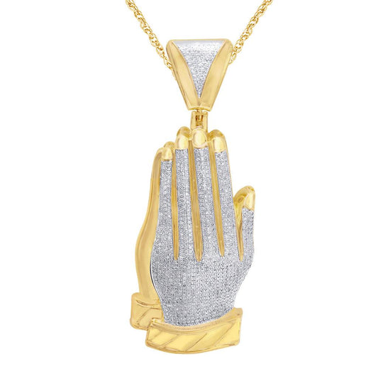 10K 1.65-1.73CT D-PRAYING HAND - Johnny Dang & Co