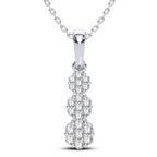 14K 0.50CT Diamond Pendant - Johnny Dang & Co