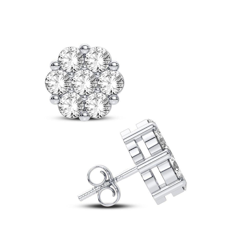 14K 1.50CT Diamond Earring - Johnny Dang & Co