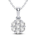 14K 0.50CT Diamond Pendant - Johnny Dang & Co
