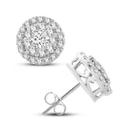 14K 1.01CT Diamond Earring - Johnny Dang & Co