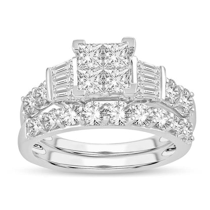 14K 2.00CT Diamond BRIDAL RING - Johnny Dang & Co