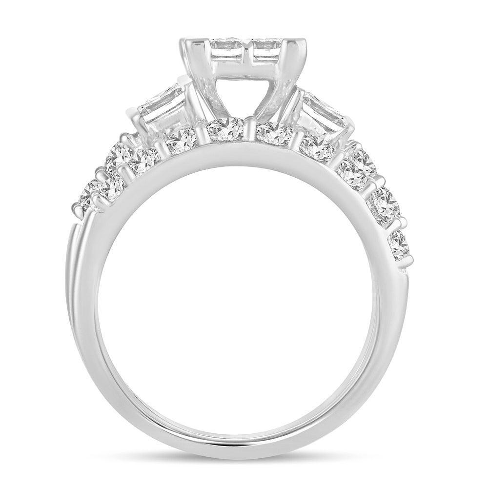 14K 2.00CT Diamond BRIDAL RING - Johnny Dang & Co