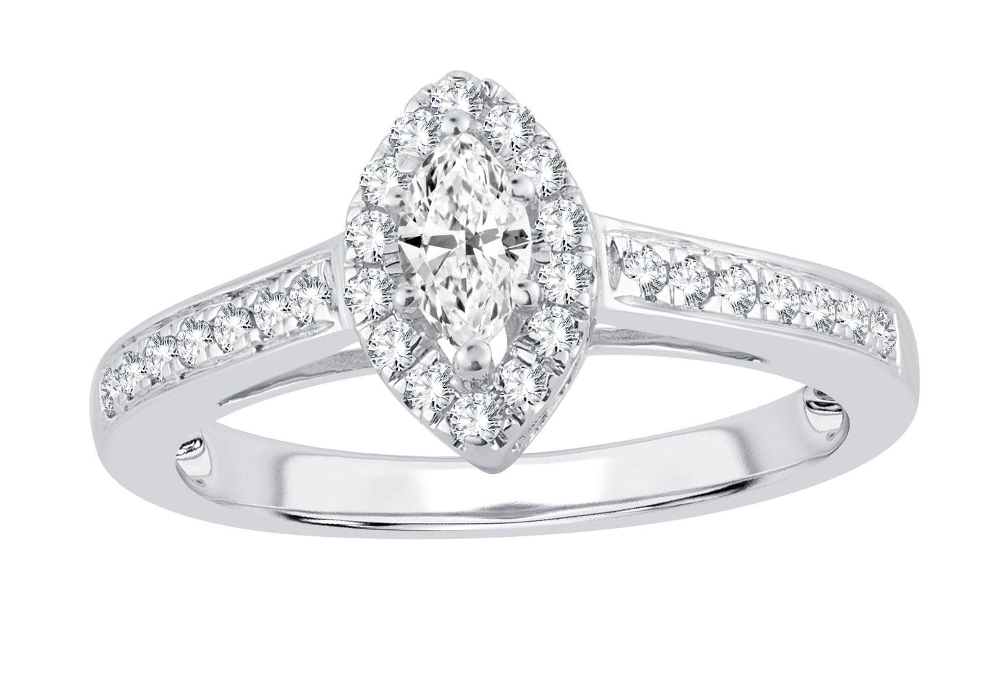 14K 0.50ct Engagement Ring - Johnny Dang & Co