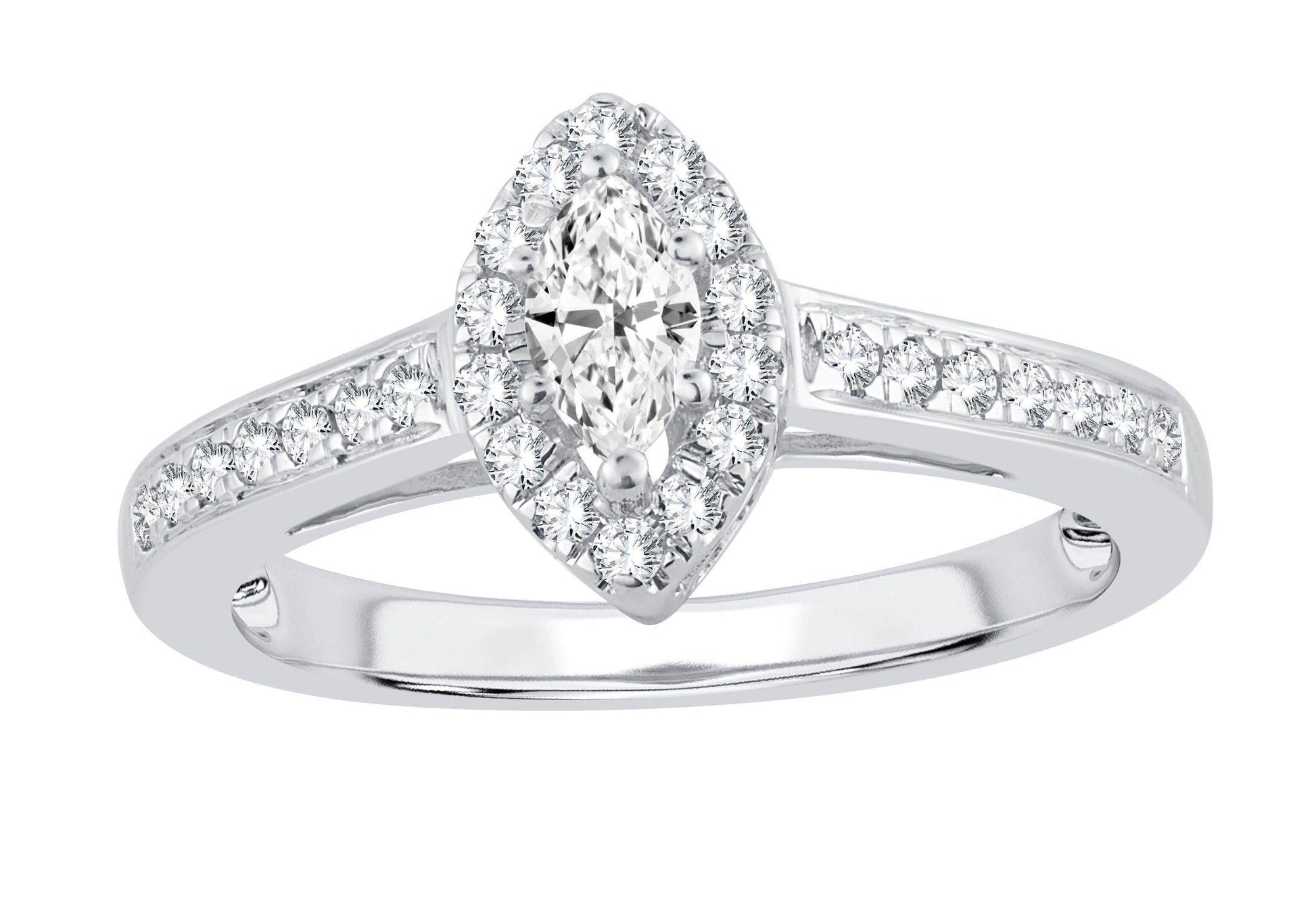 14K 0.50ct Engagement Ring - Johnny Dang & Co