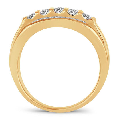 14K 1.00CT DIAMOND MENS RING - Johnny Dang & Co