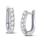 14K 1.00CT Diamond Earring - Johnny Dang & Co