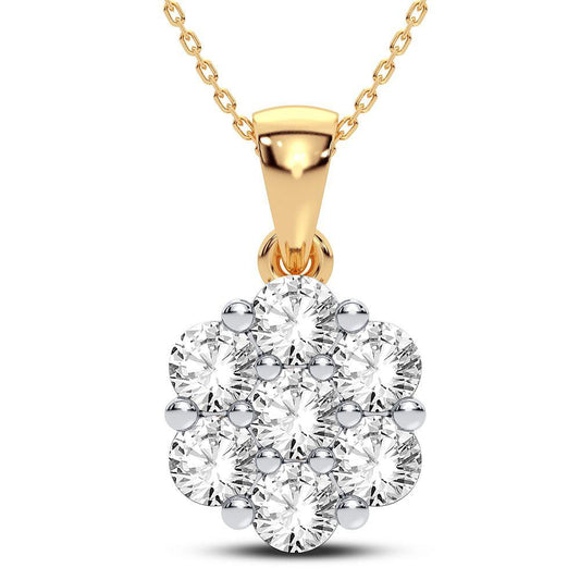 14K 0.75CT Diamond Pendant - Johnny Dang & Co