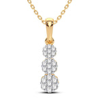 14K 1.00CT Diamond Pendant - Johnny Dang & Co