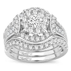 14K 2.00CT Diamond BRIDAL RING - Johnny Dang & Co
