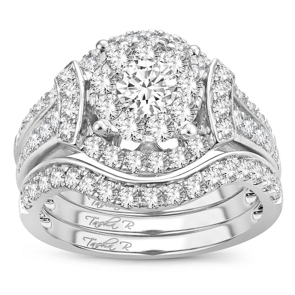 14K 2.00CT Diamond BRIDAL RING - Johnny Dang & Co