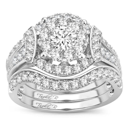 14K 2.00CT Diamond BRIDAL RING - Johnny Dang & Co