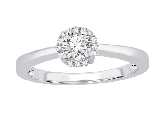 14K 0.46ct Engagement Ring - Johnny Dang & Co