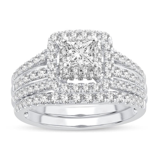 14K 1.50CT Diamond BRIDAL RING - Johnny Dang & Co