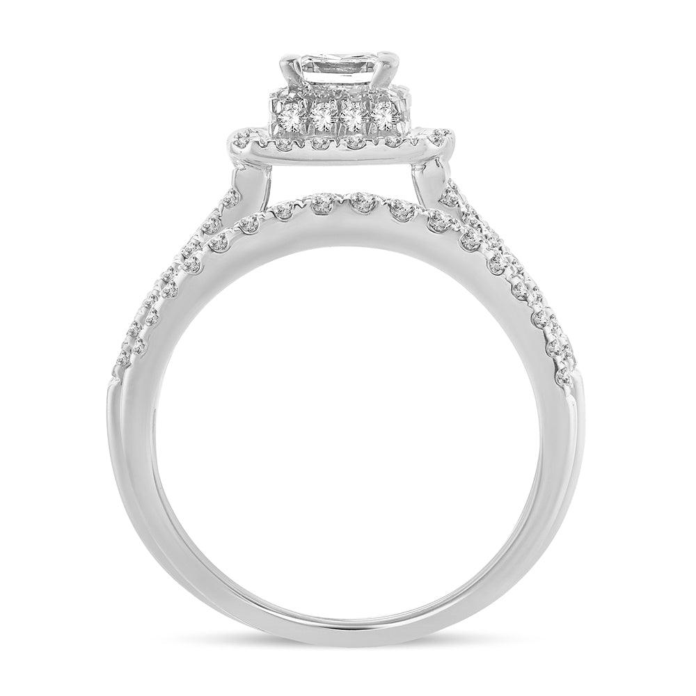 14K 1.50CT Diamond BRIDAL RING - Johnny Dang & Co