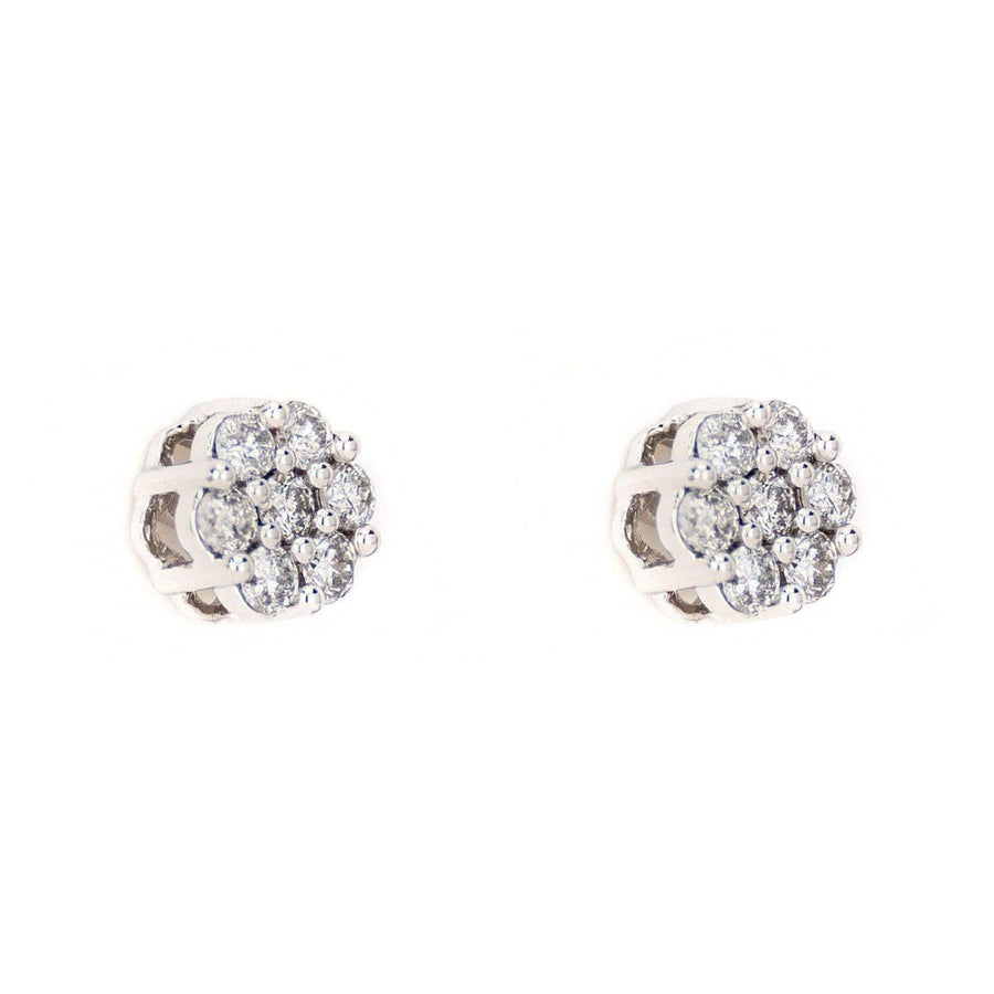 0.32CT Diamond Earrings - Johnny Dang & Co