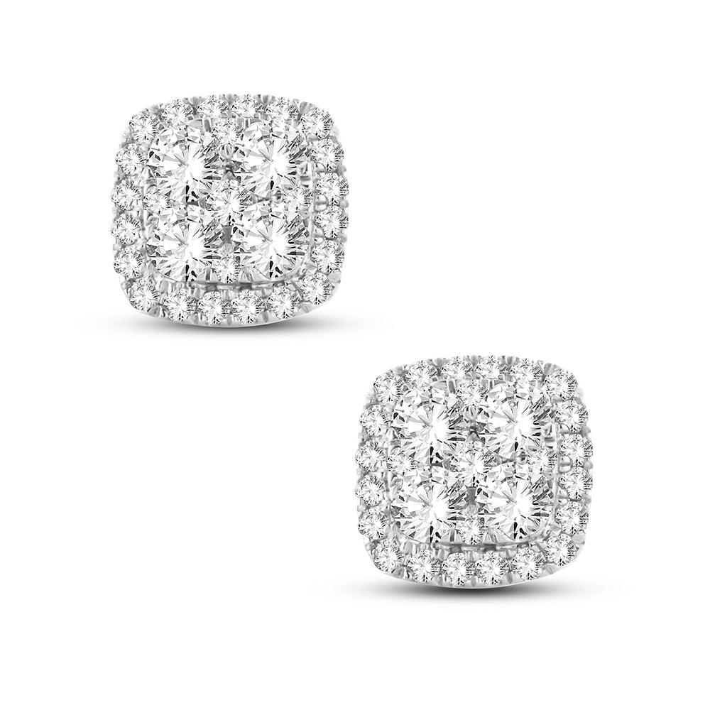 14K 1.00CT DIAMOND EARR - Johnny Dang & Co