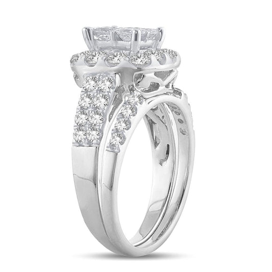 14K 2.05ct Diamond Bridal - Johnny Dang & Co