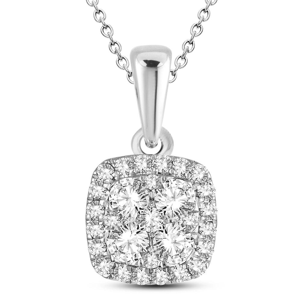 14k 0.50ct Diamond Pendant - Johnny Dang & Co