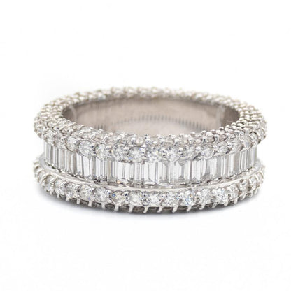 Baguette Row Ring - Johnny Dang & Co