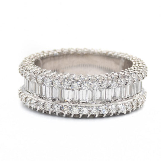 Baguette Row Ring - Johnny Dang & Co
