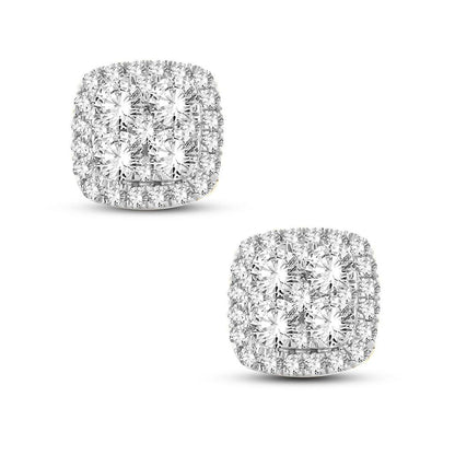 14K 1.00CT DIAMOND EARR - Johnny Dang & Co